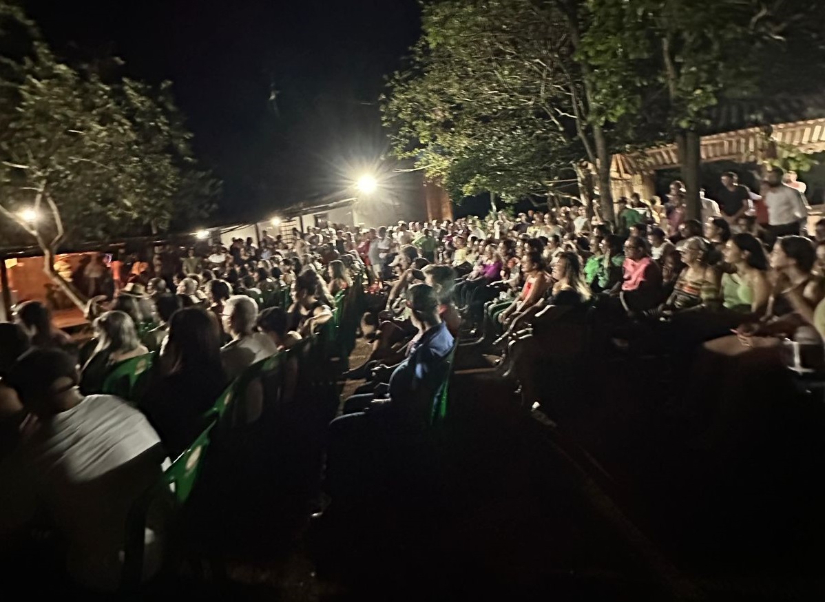 Em seu discurso, o prefeito Germino Roz destacou os avanços de sua gestão - Foto: Divulgação